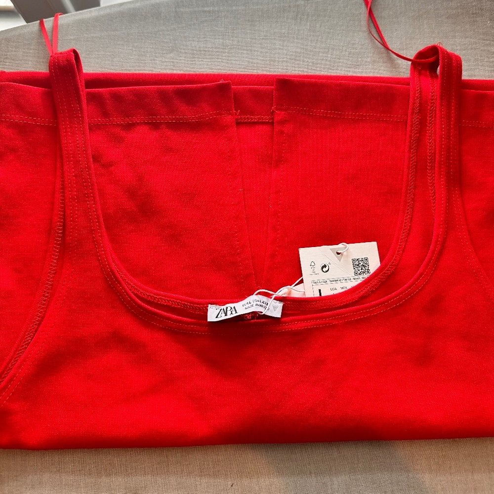 Red Zara Summer Dress